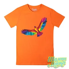 Орел Геометрия Оранжевая